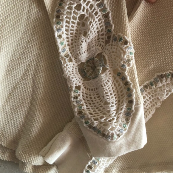 Free People Cuffed Thermal Lg Cream - Picture 5 of 5